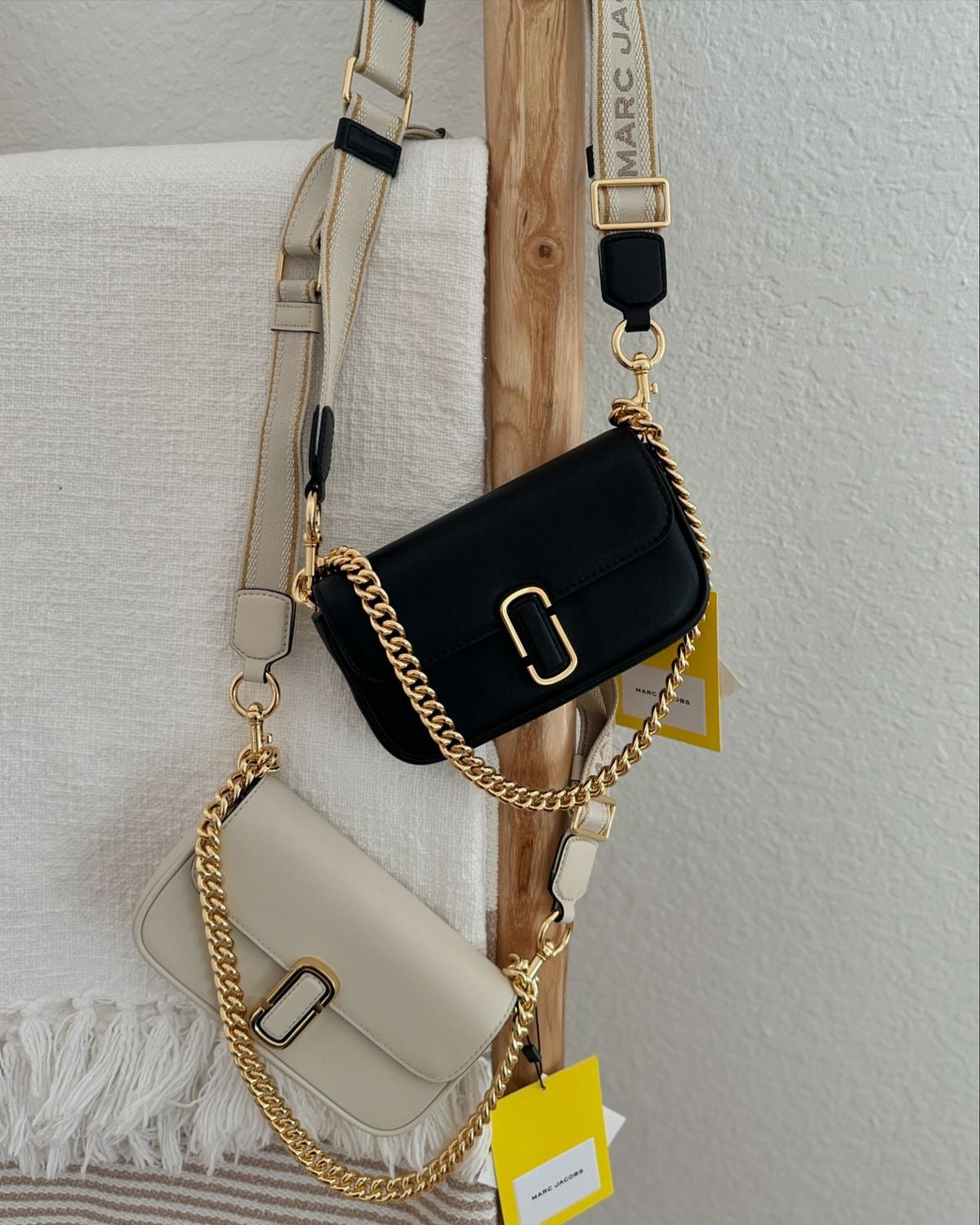 The J Marc Shoulder Leather Bag