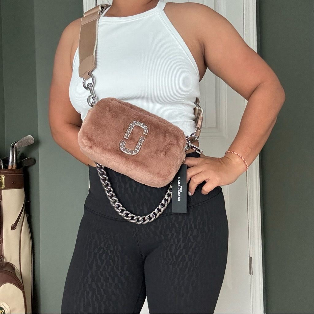 Marc Jacobs The Plush Snapshot crossbody bag