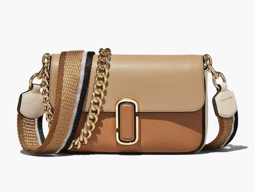 The J Marc Shoulder Leather Bag